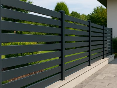 Moderne Zäune, aluminiumzaeune aus polen