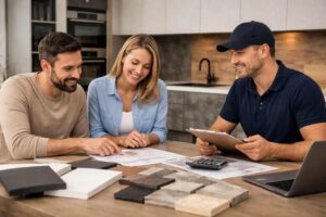 Beratung zu Küchen aus Polen mit Preisvergleich und Materialauswahl in moderner Küchenausstellung polendeals.de 